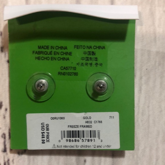 Kate Spade Earrings Silver - Picture 4 of 4